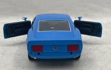 Load image into Gallery viewer, Motormax Sku 73303 Blue 1/24 Scale Diecast 1970 Ford Mustang Boss 429 Model Car
