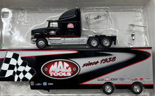 Load image into Gallery viewer, Mac Tools Black Silver Trailer Hauler 1:64 Scale Collectible Die-Cast Truck
