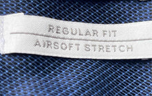 Load image into Gallery viewer, Michael Kors Mens Blue Regular Fit Wrinkle Free Dress Shirt Size 15 32/33
