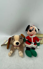 Load image into Gallery viewer, Lot Of 4 Pcs Vintage Antique Mixed Variety Disney Store Bean Bag Plush Toys
