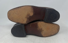Load image into Gallery viewer, Florsheim Mens Brown Leather Moc Toe Slip-On Loafer Shoes Size 11 D
