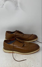 Load image into Gallery viewer, Vince Camuto Mens Stellen Brown Leather Lace-Up Derby Dress Shoes Size 12M
