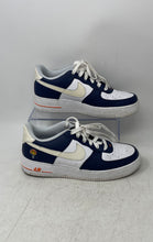 Load image into Gallery viewer, Nike Kids Air Force 1 Low LV8 FN7239-410 Blue White Beige Sneaker Shoes Size 6Y
