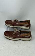 Load image into Gallery viewer, Dunham Mens Captain Brown Leather Lace-Up Low Top Boat Shoes Size 10D
