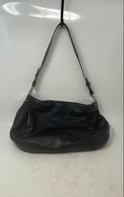 Load image into Gallery viewer, Cole Haan Womens Black Leather Inner Pocket Adjustable Strap Shoulder Bag
