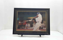 Load image into Gallery viewer, Wall Hanging Home Decor Baseball Player Framed Photograph Signed Art Print
