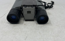 Load image into Gallery viewer, Barska 10x25 Point 'N View Gray Black Compact Binoculars Built-In Digital Camera
