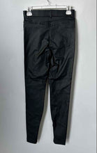 Load image into Gallery viewer, Zara Womens Black Flat Front Pockets Regular Fit Skinny Leg Trouser Pants Size M
