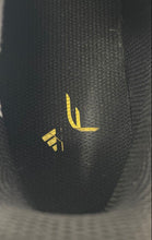 Load image into Gallery viewer, Adidas Kids F50 Club Messi Black Gold Round Toe Lace-Up Soccer Shoes Size 5.5
