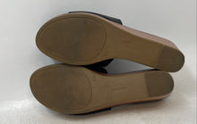 Load image into Gallery viewer, Tommy Hilfiger Womens Wrynn Brown Black Leather Platform Slide Sandals Size 9.5M
