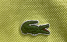 Load image into Gallery viewer, Lacoste Mens Yellow Classic Fit Short Sleeve Collared Golf Polo Shirt Size 3XL
