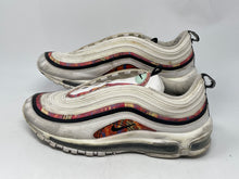 Load image into Gallery viewer, Authentic Nike Mens Air Max 97 White Multicolor Sneaker Shoes Size 8.5 Damaged
