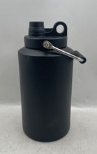 Load image into Gallery viewer, Metallic Black Stainless Steel Double-Wall Vacuum-Insulated Water Bottle Jug
