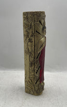 Load image into Gallery viewer, Decorative Gold-Tone Hinged Incense Holder Box With A Painted Buddha Figure
