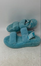 Load image into Gallery viewer, UGG Womens Oh Yeah Light Blue Open Toe Flat Slide Slipper Size 7
