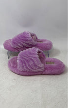 Load image into Gallery viewer, Ugg Womens Fluff Yeah Purple Slip-On Open Toe Slingback Sandals Size 2
