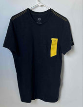 Load image into Gallery viewer, Armani Exchange Mens Navy Blue Short Sleeve Crew Neck Pullover T-Shirt Size M
