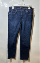 Load image into Gallery viewer, Lauren Ralph Lauren Womens Blue Denim 5-Pocket Design Straight Jeans Pants Sz 8
