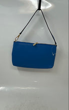 Load image into Gallery viewer, Michael Kors Womens Blue Inner Outer Pockets Small Shoulder Purse
