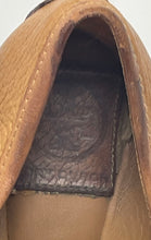 Load image into Gallery viewer, Authentic Tory Burch Womens Brown Leather Ballet Flats Size 6M Worn Stained
