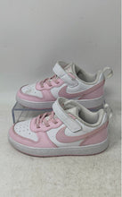 Load image into Gallery viewer, Nike Girls Court Borough Low Recraft DV5458-105 Pink White Sneaker Shoes Sz 10C
