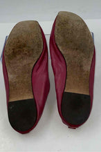 Load image into Gallery viewer, Authentic Tory Burch Womens Eleanor Dark Pink Slip-On Ballet Flats Size 7 M Worn

