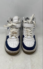 Load image into Gallery viewer, Nike Mens Air Force 1 High Top AQ3771-994 White Azul Sneakers Shoes Size 8
