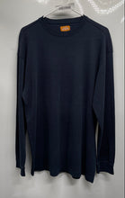 Load image into Gallery viewer, PJ Mark Mens Blue Long Sleeve Crew Neck Pullover Thermal T-Shirt Size XL
