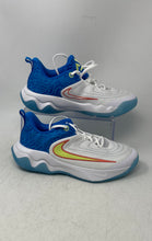Load image into Gallery viewer, Nike Kids Giannis Immortality 4 SE White Blue Orange Sneaker Shoes Size 5.5Y
