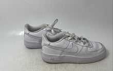Load image into Gallery viewer, Nike Kids Air Force 1 LE DH2920-111 White Lace-Up Low Top Sneaker Shoes Size 5Y
