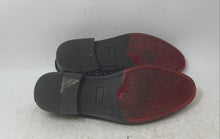 Load image into Gallery viewer, Aldo Rossini Mens Black Glitter Round Toe Slip-On Loafer Shoes Size 11
