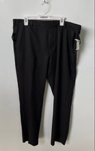 Load image into Gallery viewer, Van Heusen Mens Black Flat Front Pockets Slim Fit Dress Pants Sz 40W/30L W/Tags
