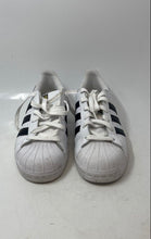 Load image into Gallery viewer, Adidas Womens Superstar C77154 White Black Lace-Up Low Top Sneakers Shoes Sz 7.5
