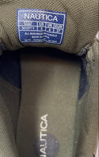 Load image into Gallery viewer, Nautica Mens Olive Green Round Toe Lace-Up Sneakers Shoes Size 5
