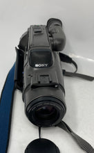 Load image into Gallery viewer, Sony Model CCD-FX420 Gray 10x Zoom Handycam Camcorder In Brown Case Not Tested
