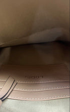 Load image into Gallery viewer, Lodis Womens Beige Leather Inner Pocket Adjustable Strap Crossbody Purse
