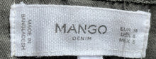 Load image into Gallery viewer, Mango Womens Gray Dark Wash Pockets Denim Skinny Leg Jeans Size 6
