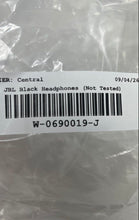 Load image into Gallery viewer, JBL Black Portable Wireless Bluetooth Over The Ear Headphones Not Tested
