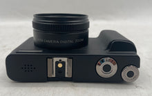 Load image into Gallery viewer, Black Auto Focus 16X Powerful 13MP CMOS Sensor Zoom 4K Digital Camera Untested
