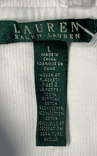 Load image into Gallery viewer, Lauren Ralph Lauren Womens White Cotton Long Sleeve Pullover Sweater Size L
