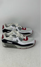 Load image into Gallery viewer, Nike Kids Air Max 90 CD6864-019 White Black Red Lace-Up Sneaker Shoes Size 6.5Y
