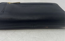 Load image into Gallery viewer, Stone Mountain Womens Nappa SLG Black Leather Zip-Around Wallet With Tag
