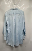 Load image into Gallery viewer, Tommy Hilfiger Mens Light Blue Cotton Long Sleeve Collared Dress Shirt Size XL

