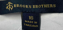 Load image into Gallery viewer, Brooks Brothers Womens Blue White Geometric Straight &amp; Pencil Skirt Size 16
