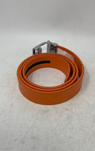 Load image into Gallery viewer, Gelante Mens Orange Genuine Leather Automatic Ratchet Buckle Dress Belt Sz 28-44

