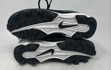 Load image into Gallery viewer, Nike Unisex Kids Expand Tech Black Leather Lace-Up Baseball Cleats Size 4.5 Y
