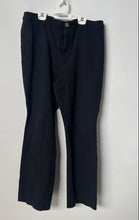 Load image into Gallery viewer, Lilly Pulitzer Womens Black Flat Front Bootcut Leg Chino Pants Size 16
