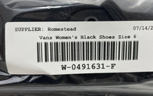 Load image into Gallery viewer, Vans Womens Doheny 507698 Black Low Top Lace-Up Sneaker Shoes Size 6
