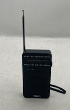 Load image into Gallery viewer, Prunus J-166 Black Portable Built-In Speaker AM/FM Pocket Radio Not Tested
