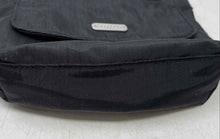 Load image into Gallery viewer, Baggallini Womens Let's Escape Black Adjustable Strap Triple Zip Crossbody Bag
